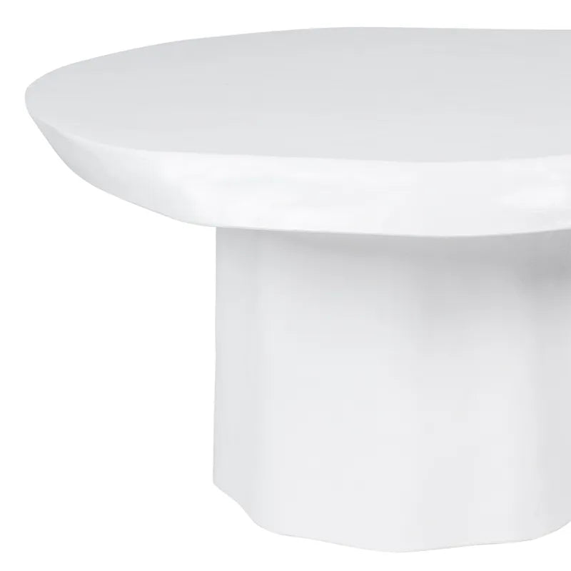 Sorrento Coffee Table - Small - White - Outdoor