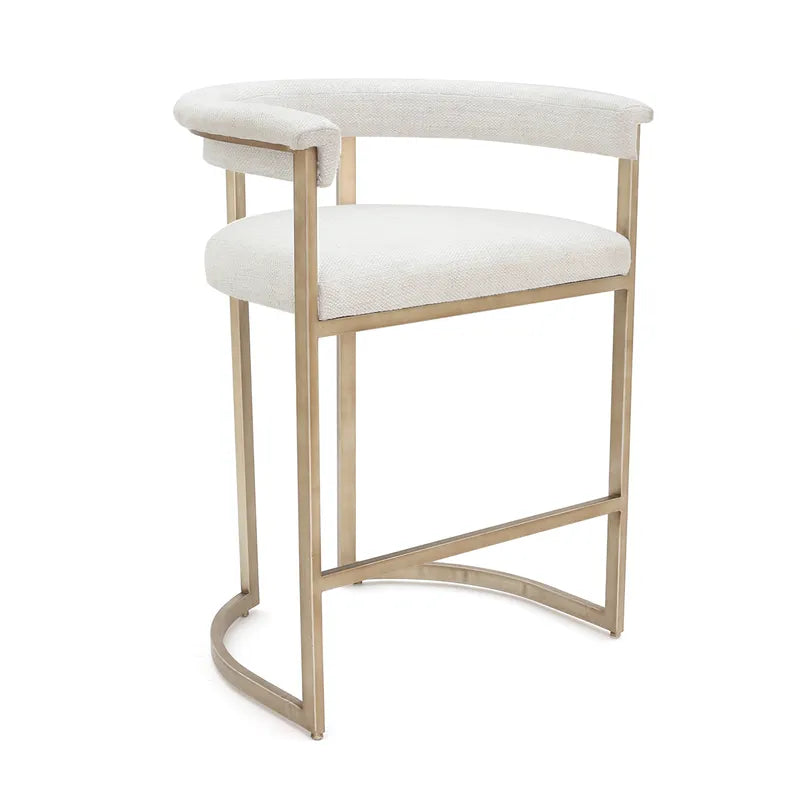 Dino Kitchen Stool - Natural Linen