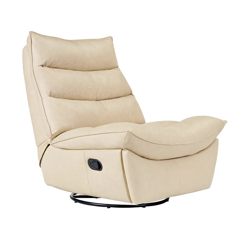Lusitano Recliner Chair - Cream Leather
