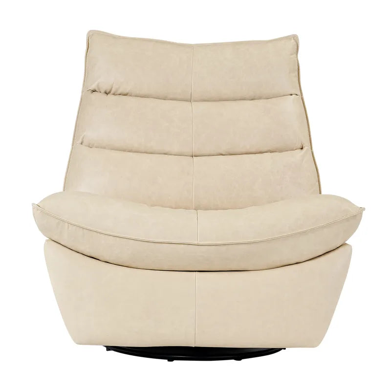 Lusitano Recliner Chair - Cream Leather