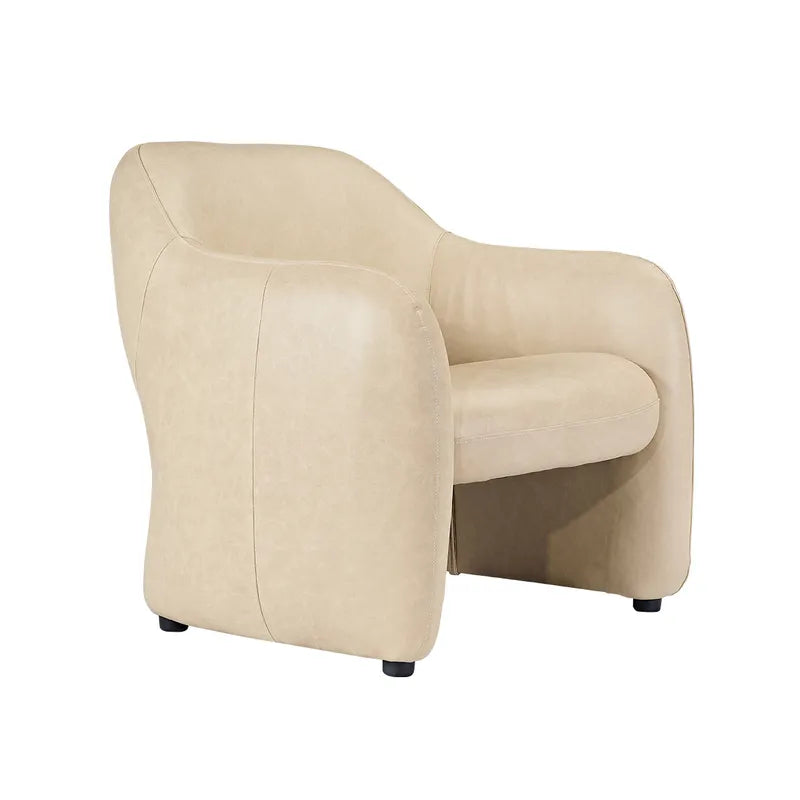 Clifton Armchair - Cream Leather