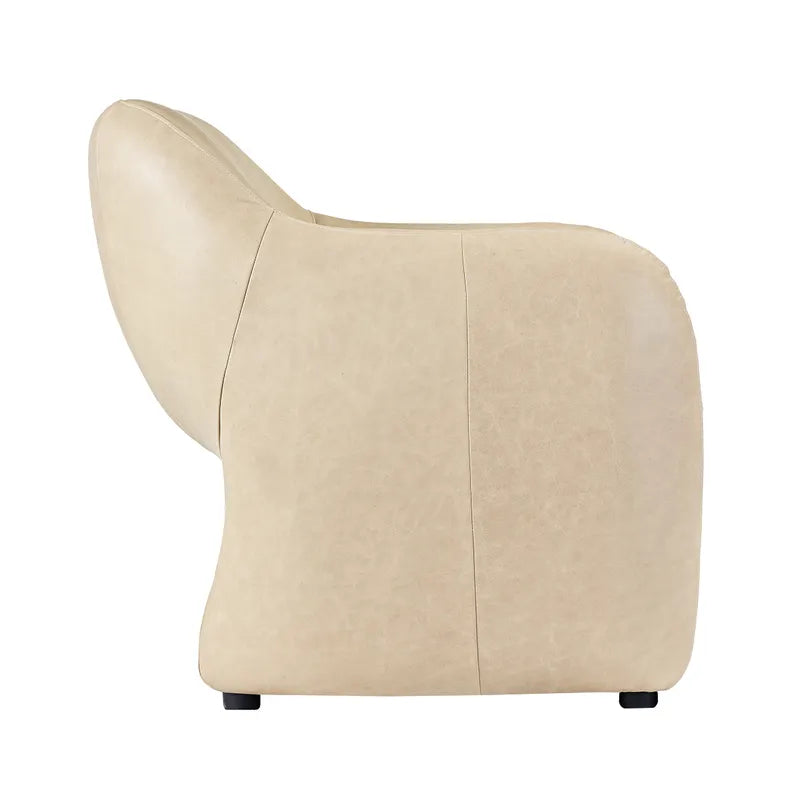 Clifton Armchair - Cream Leather
