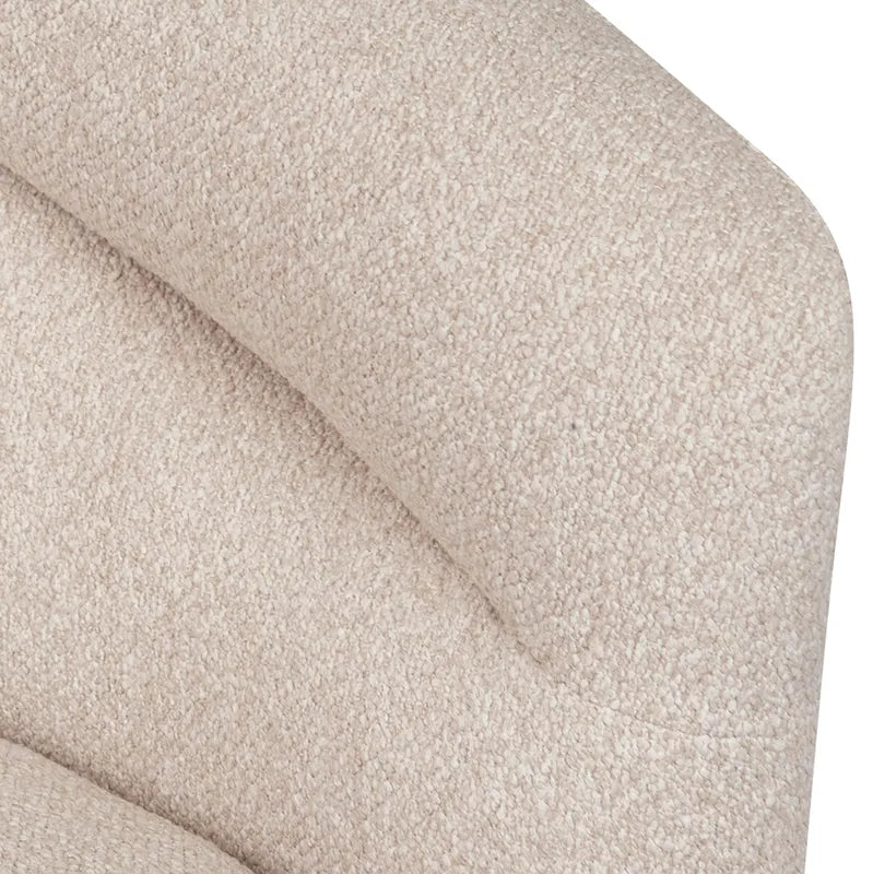 Holly Swivel Armchair - Natural