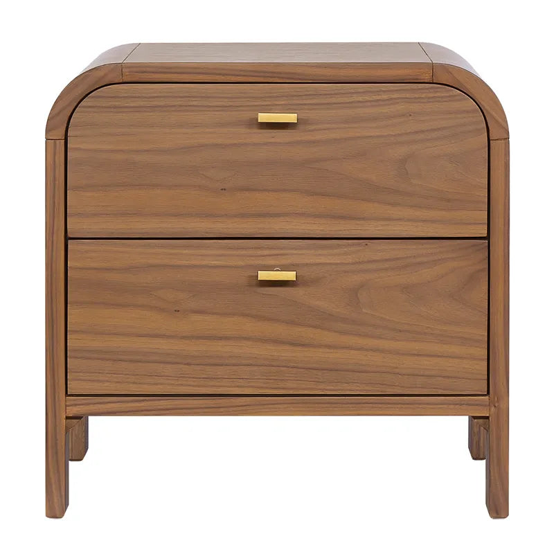 Chisholm Bedside Table - Walnut