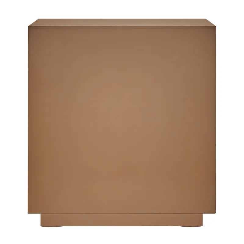 Balmain Tall Bedside Table - Walnut