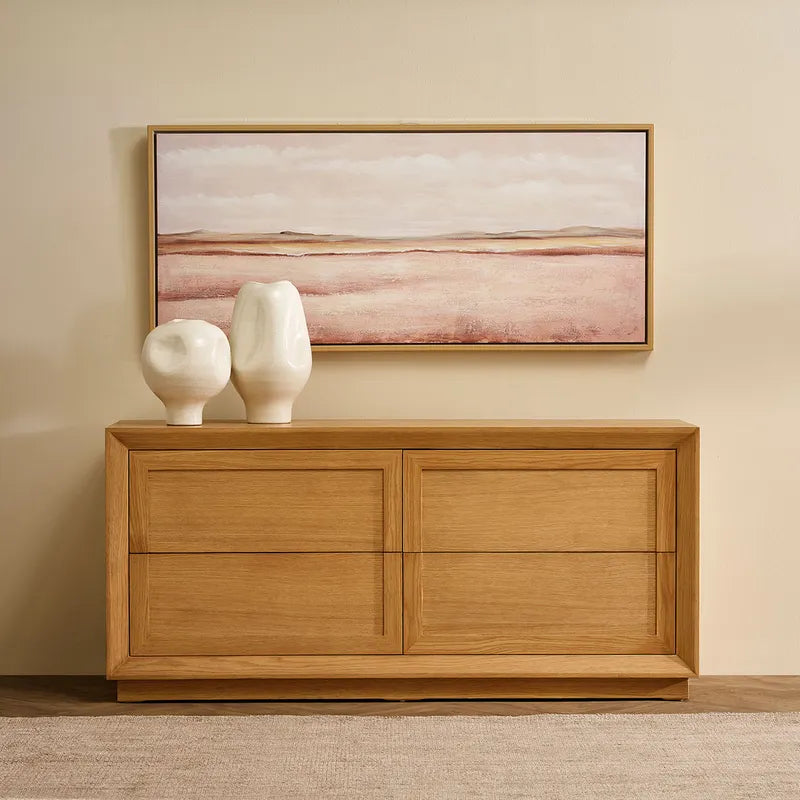 Balmain 4 Drawer Chest - Natural Oak