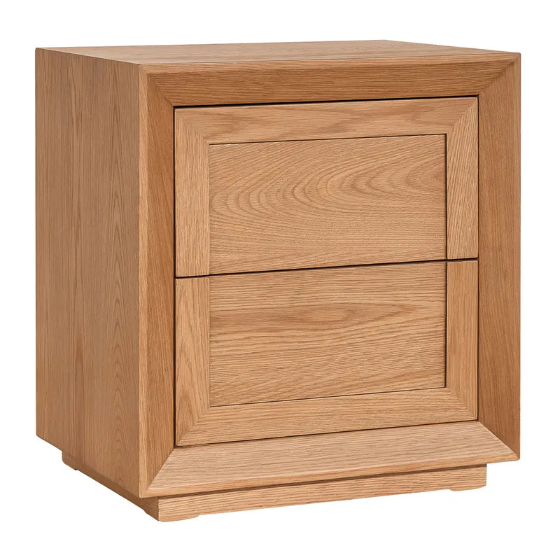 Balmain Tall Bedside Table - Natural Oak