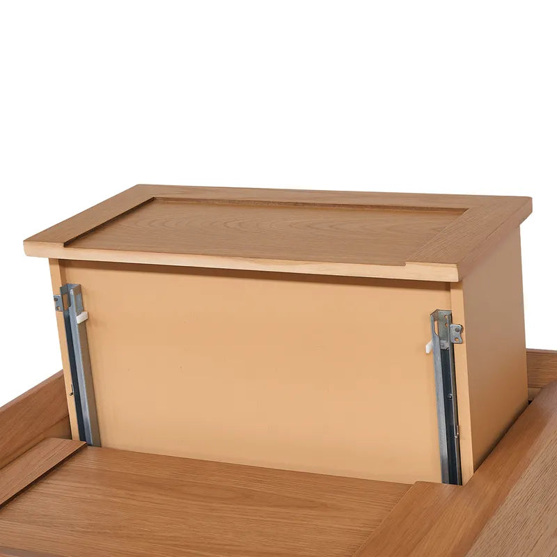 Balmain Tall Bedside Table - Natural Oak