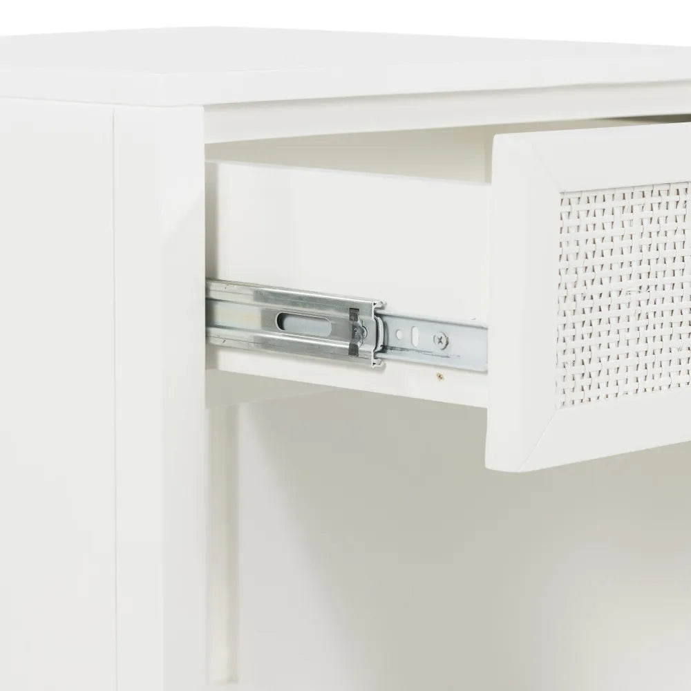 Santorini Bedside Table - White