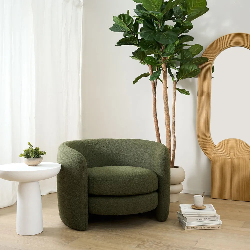Pablo Side Table - Chalk - Indoor/Outdoor