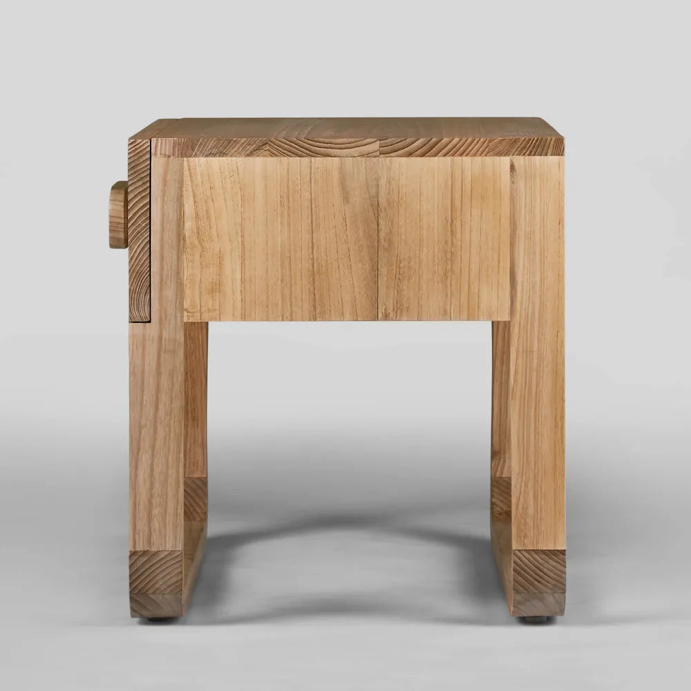 Norma Bedside Table - Natural
