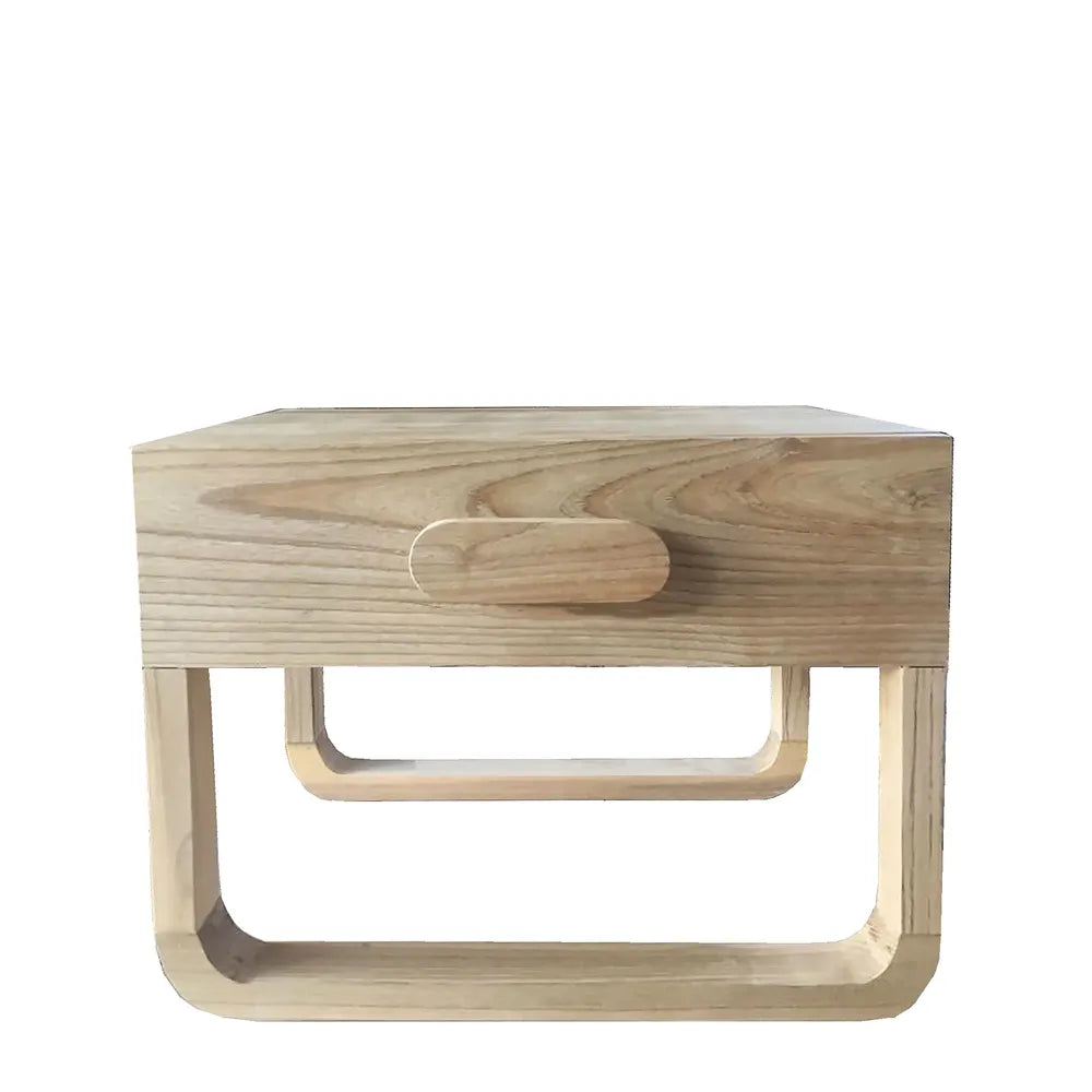 Norma Bedside Table - Natural