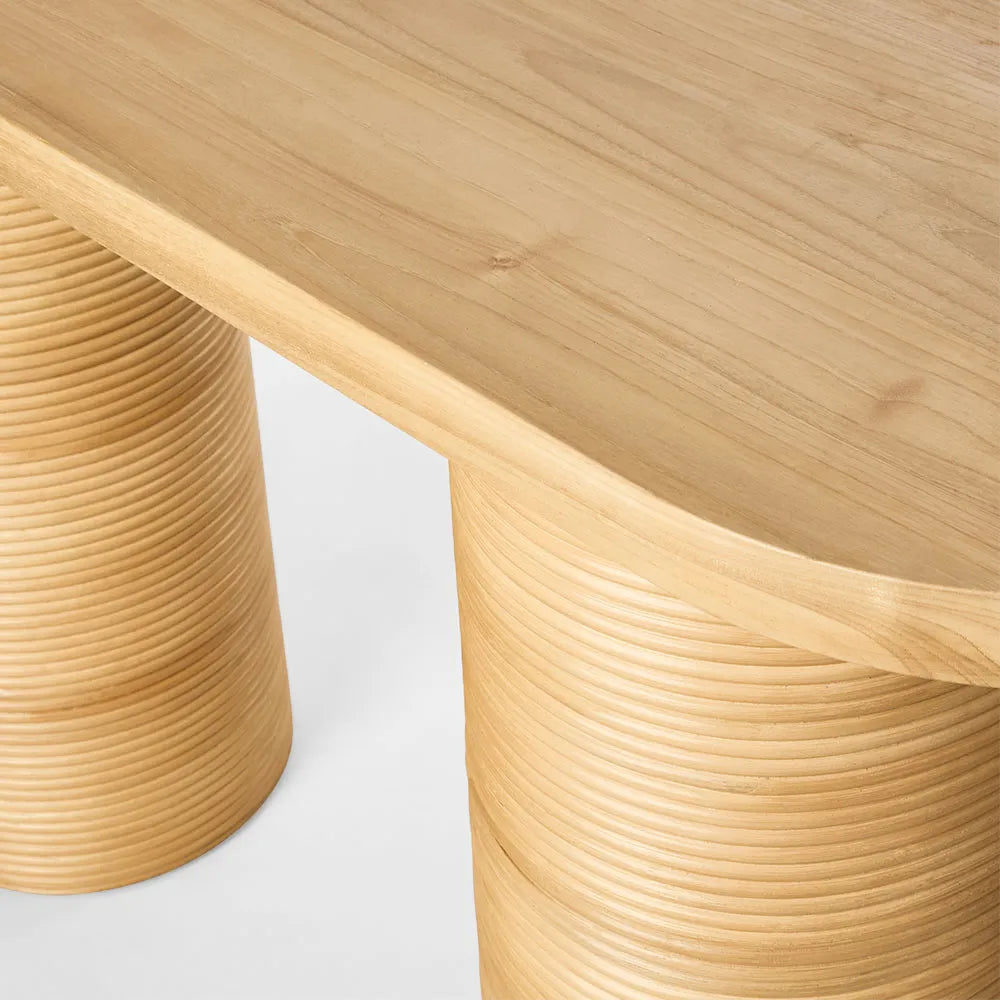 Letitia Console Table - Natrual