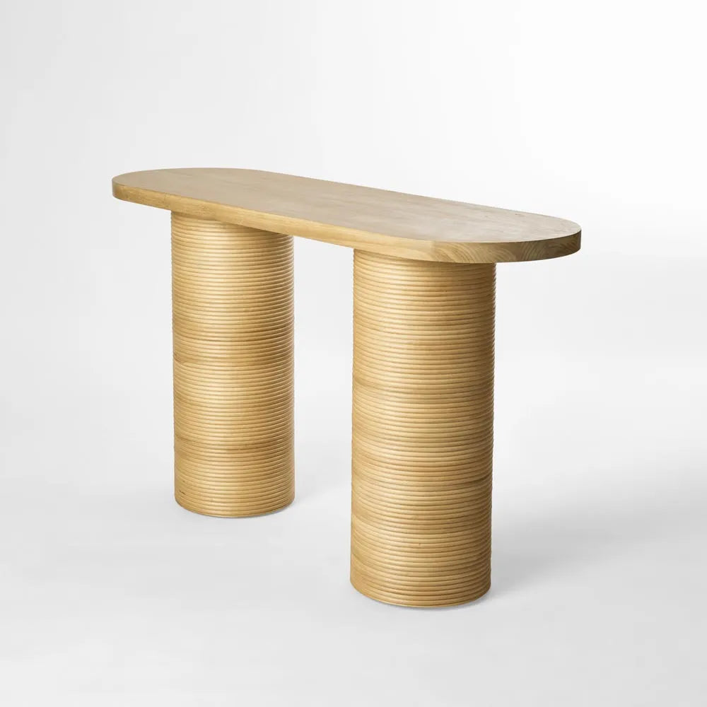 Letitia Console Table - Natrual