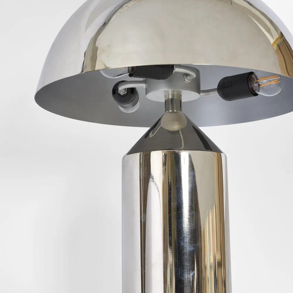 Jacaranda Table Lamp - Shiny Nickel