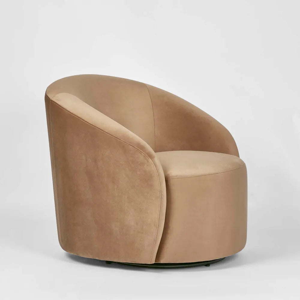 Sierra Swivel Armchair - Toffee