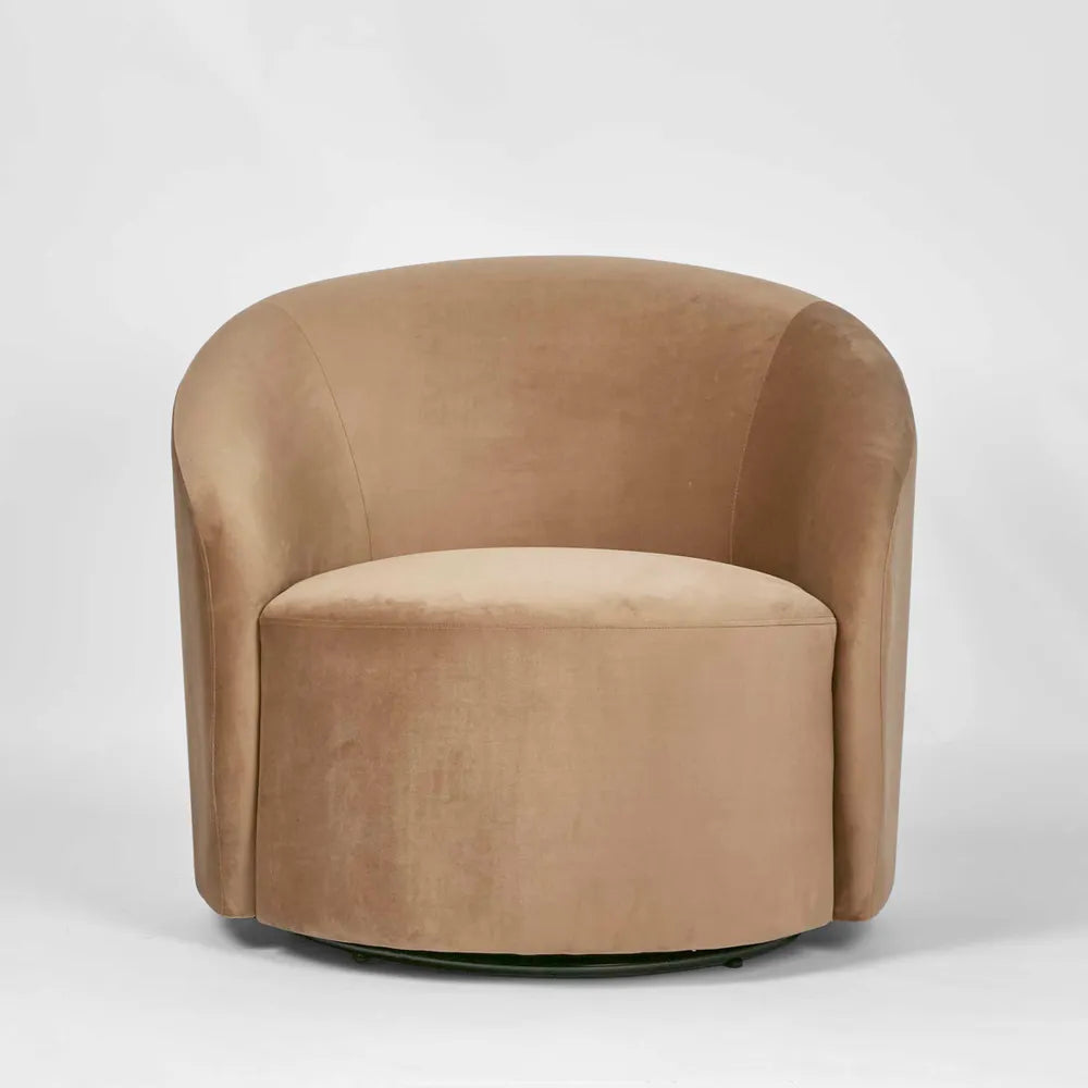 Sierra Swivel Armchair - Toffee
