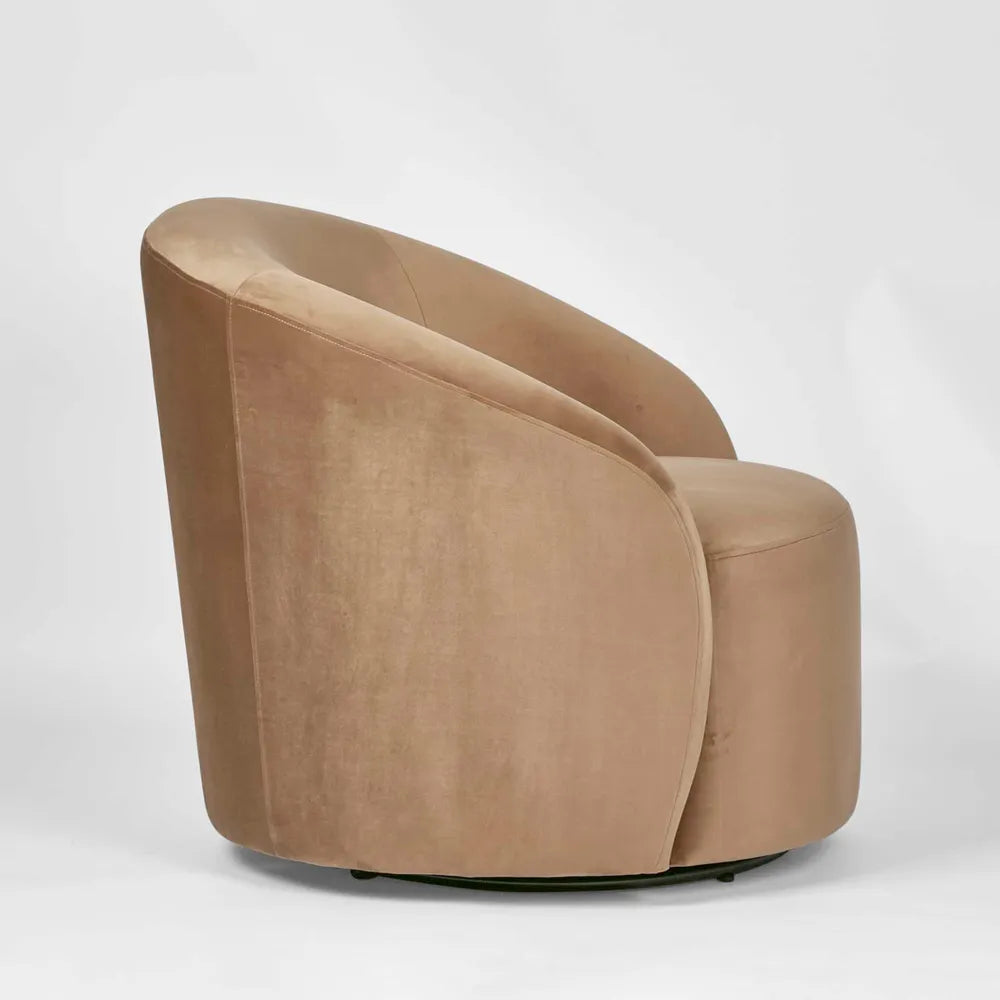 Sierra Swivel Armchair - Toffee