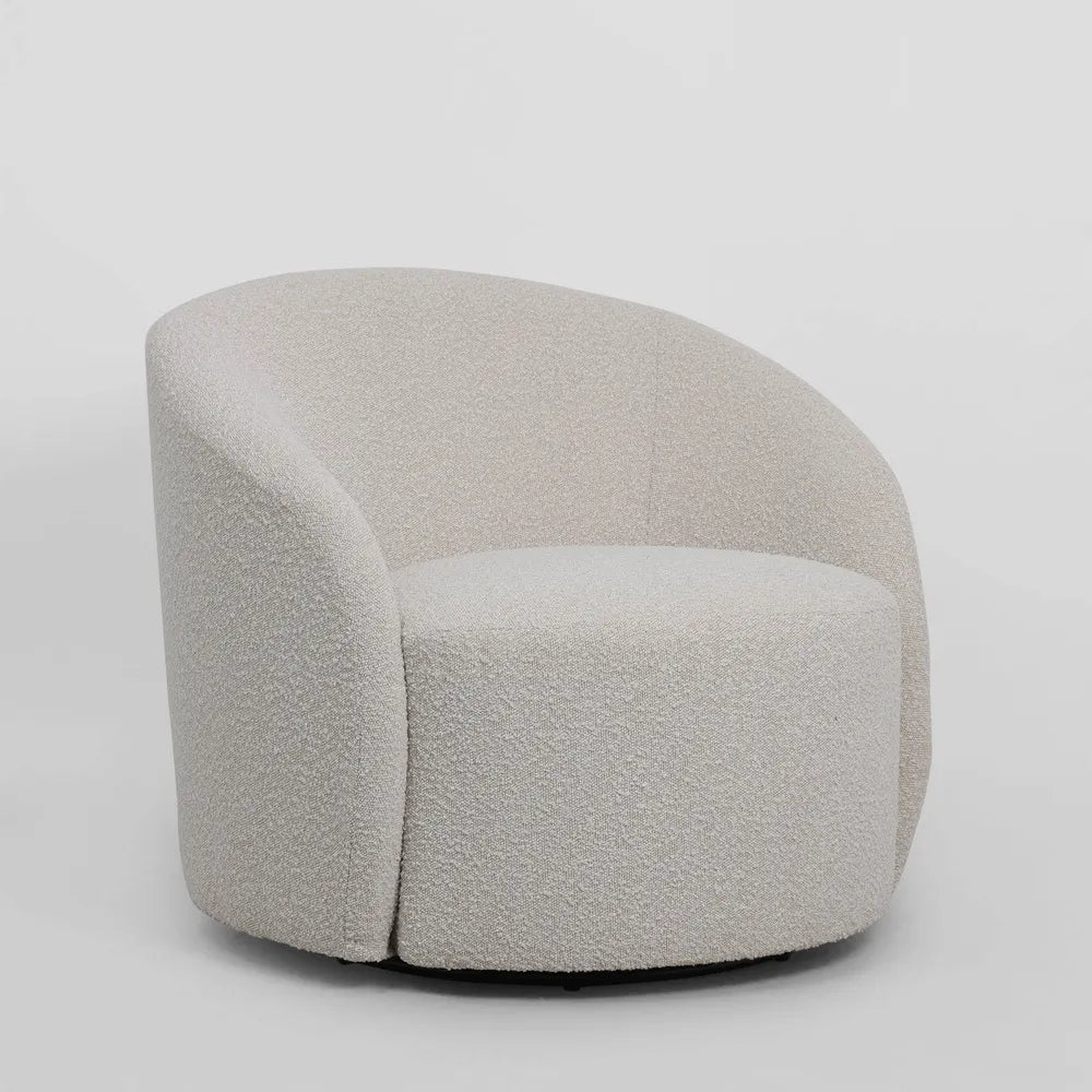 Sierra Swivel Armchair - Boucle