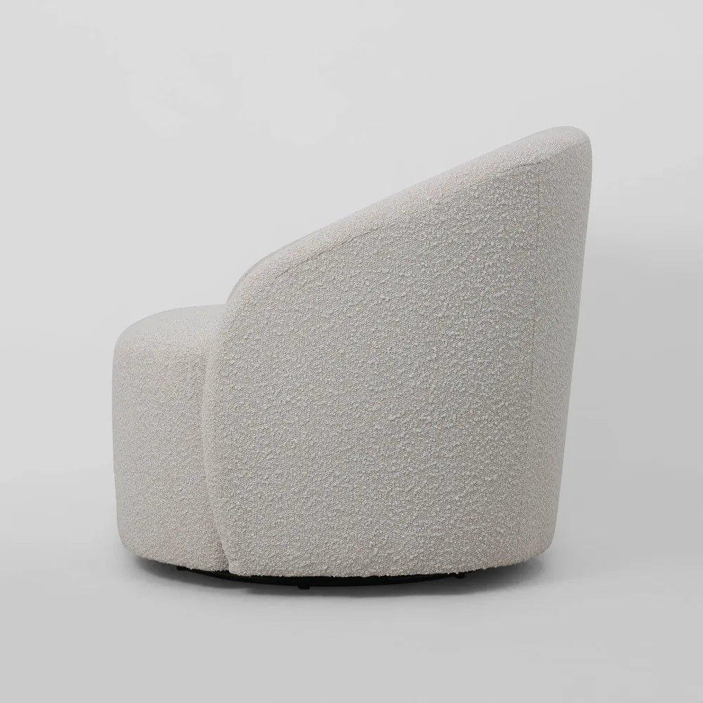 Sierra Swivel Armchair - Boucle
