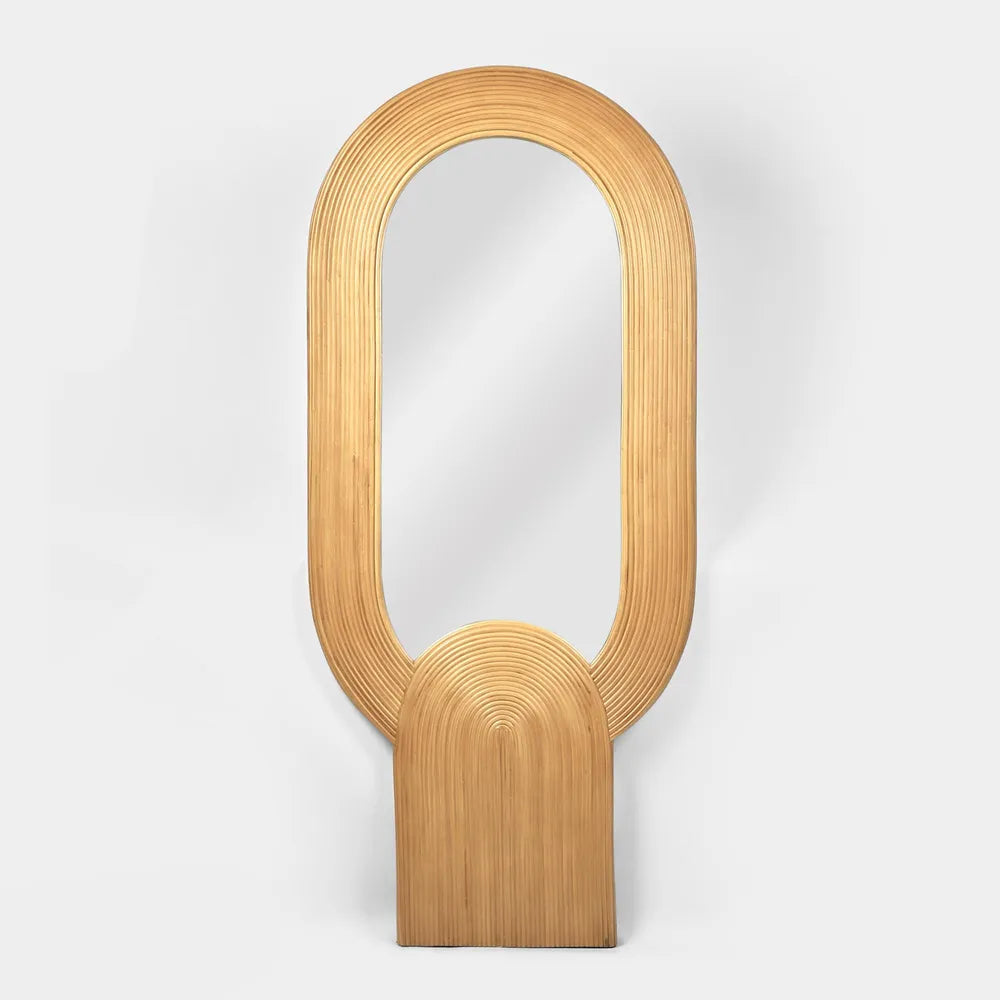 Uli Floor Mirror - Ecru