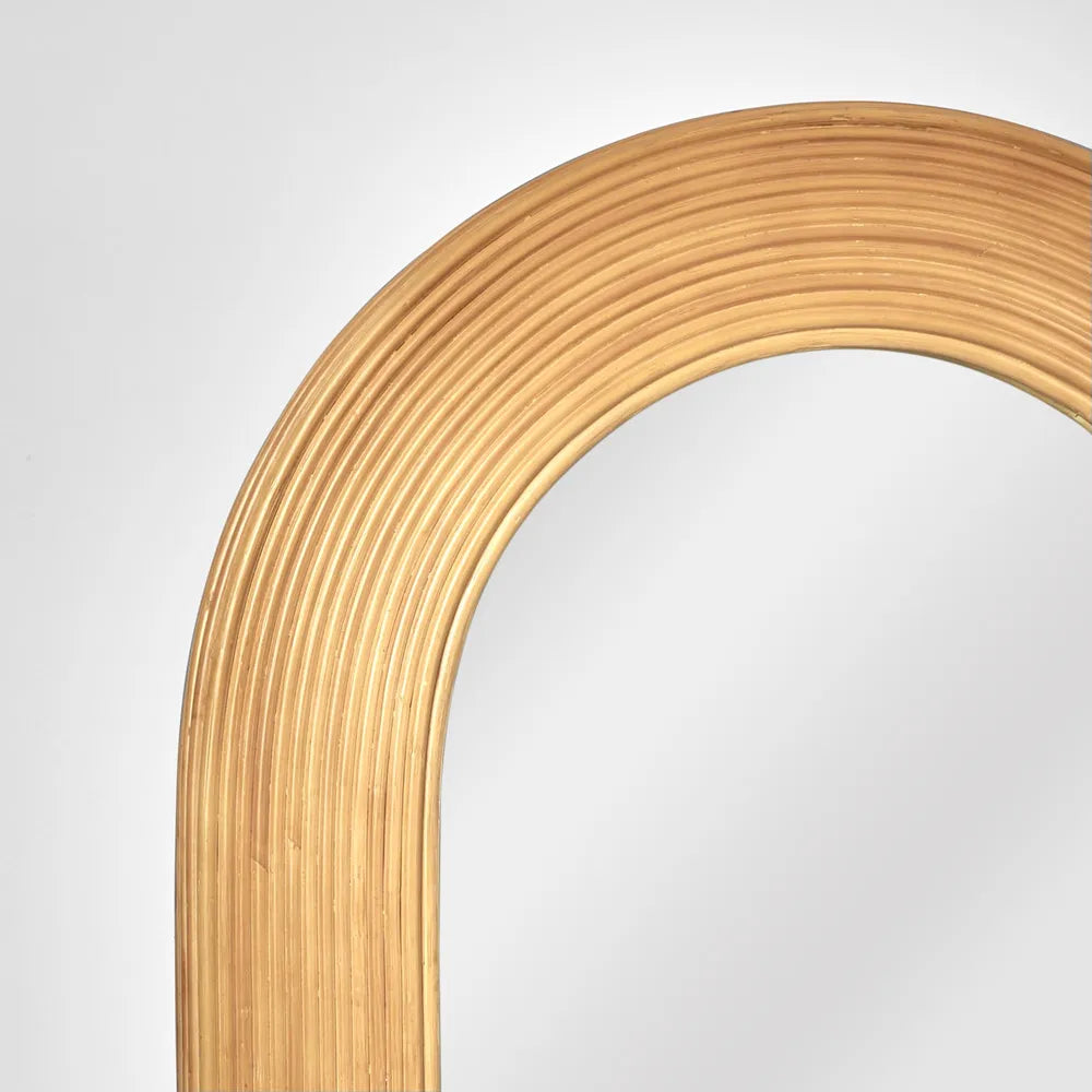 Uli Floor Mirror - Ecru