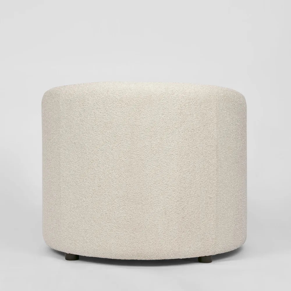 Plume Lounge Chair - Vanilla Boucle
