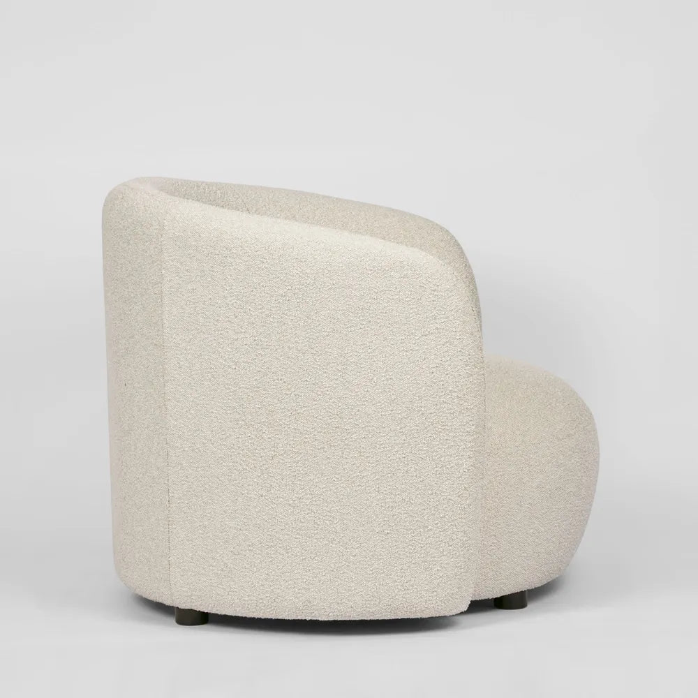 Plume Lounge Chair - Vanilla Boucle