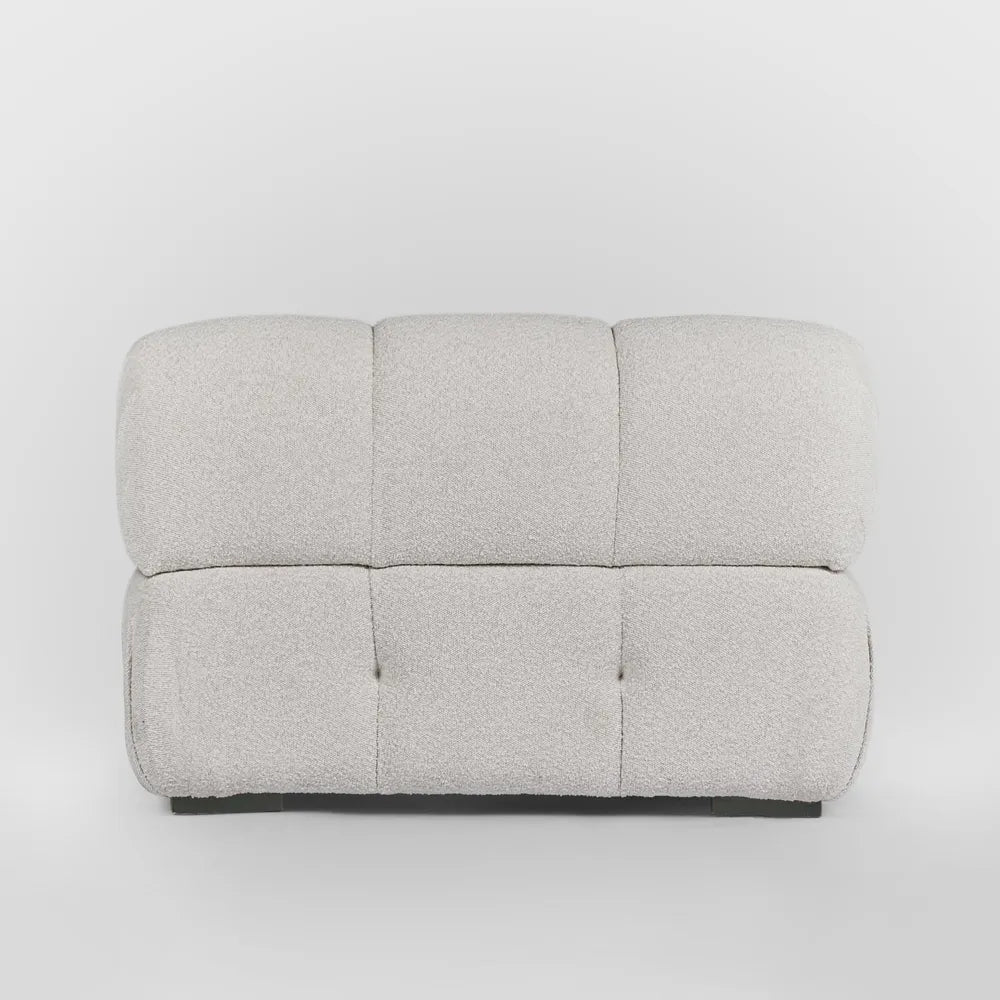 Hugo Modular Sofa - Middle Section - White