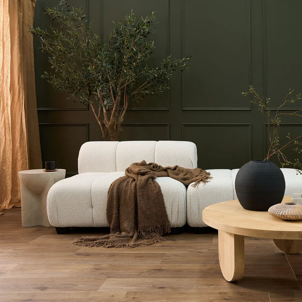 Hugo Ottoman - White