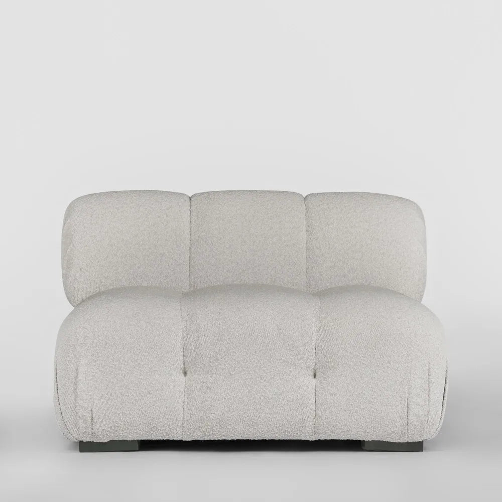 Hugo Modular Sofa - Middle Section - White