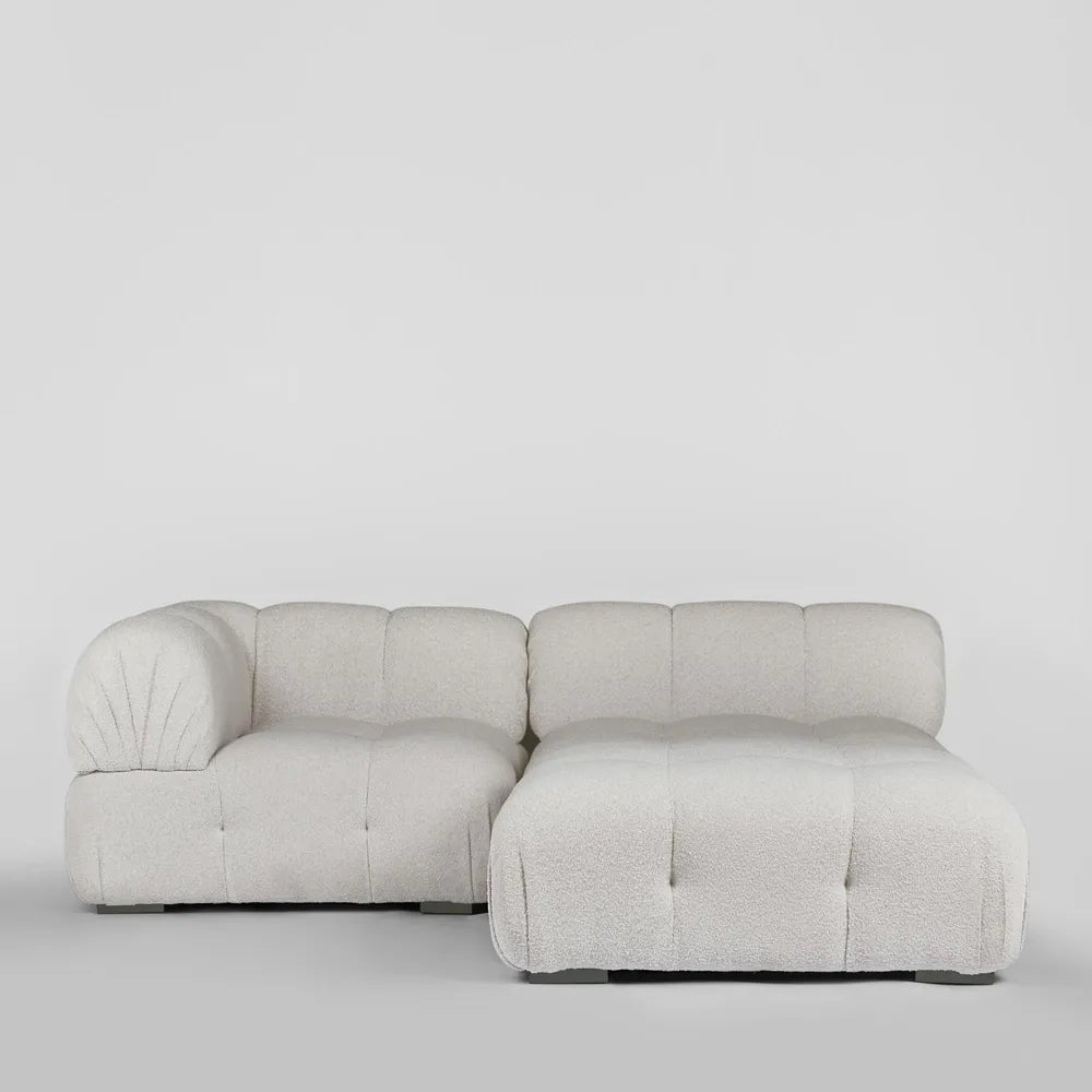 Hugo Modular Sofa - Middle Section - White
