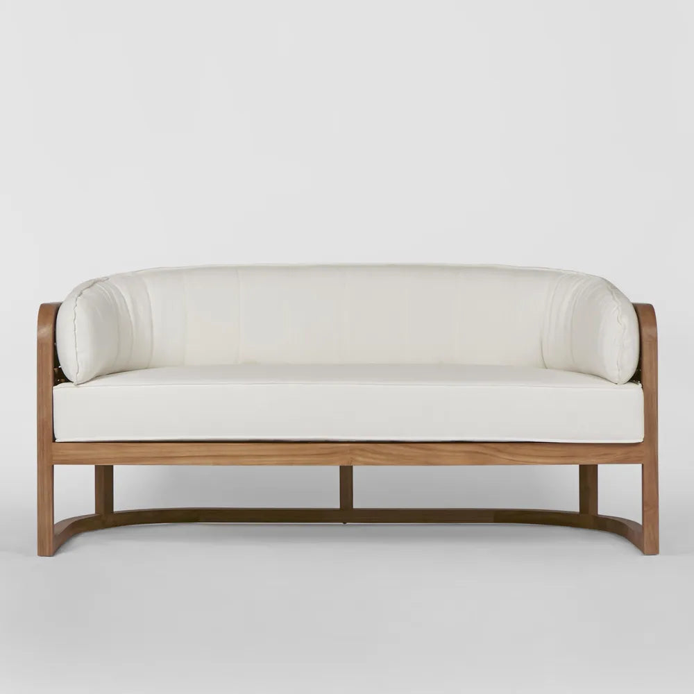 Weave Teak Indoor/Outdoor Sofa