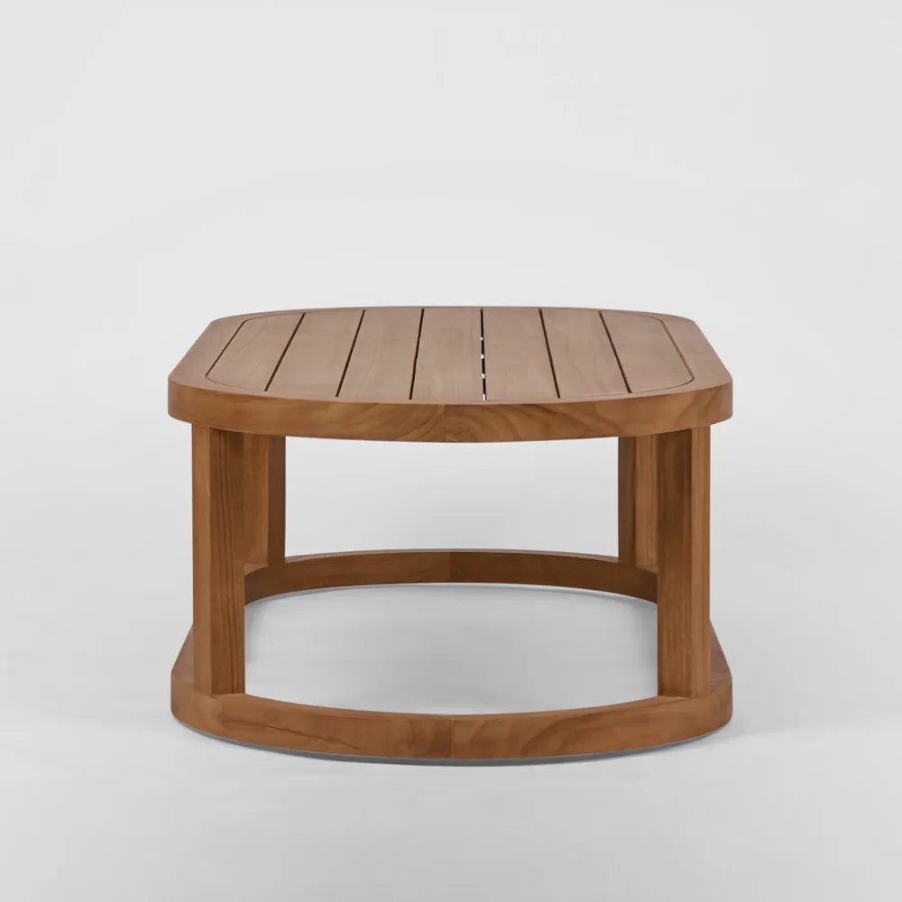 Weave Teak Indoor/Outdoor Coffee Table