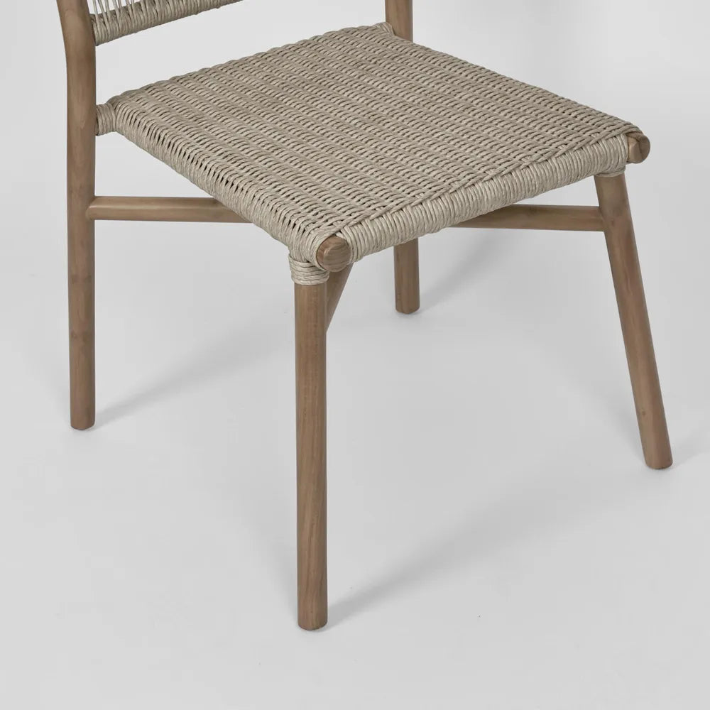 Wategos Teak Indoor/Outdoor Dining Chair- Natural