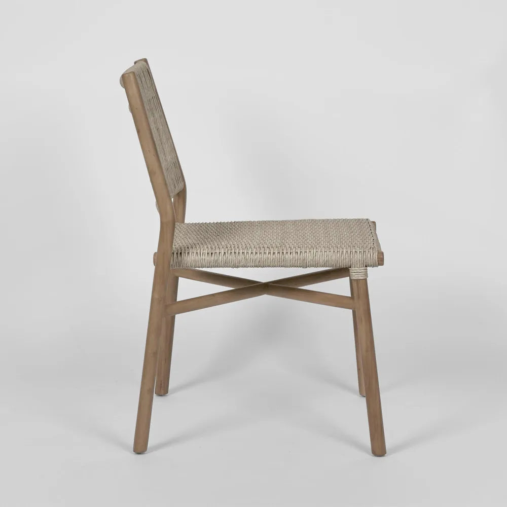 Wategos Teak Indoor/Outdoor Dining Chair- Natural