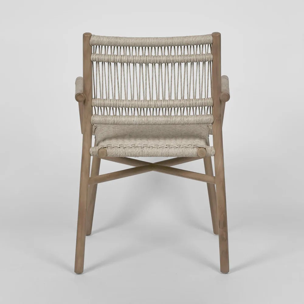 Wategos Teak Indoor/Outdoor Dining Armchair - Natural
