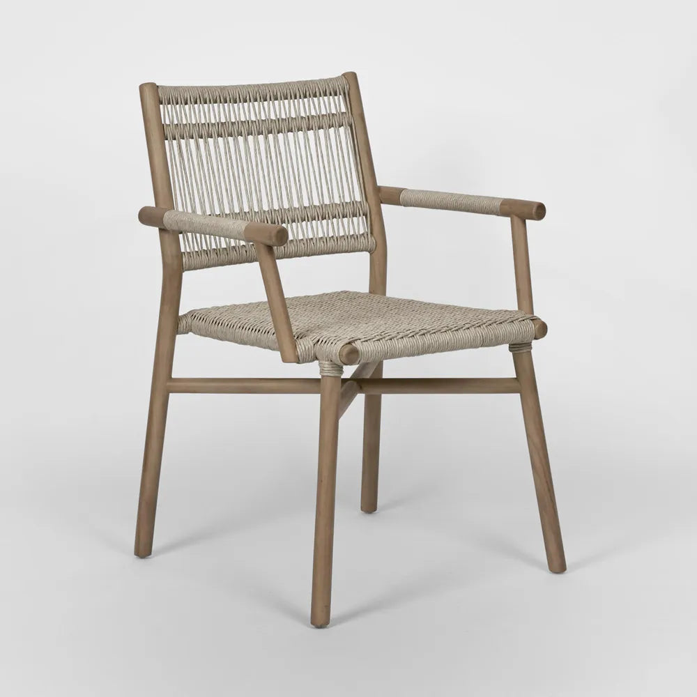 Wategos Teak Indoor/Outdoor Dining Armchair - Natural