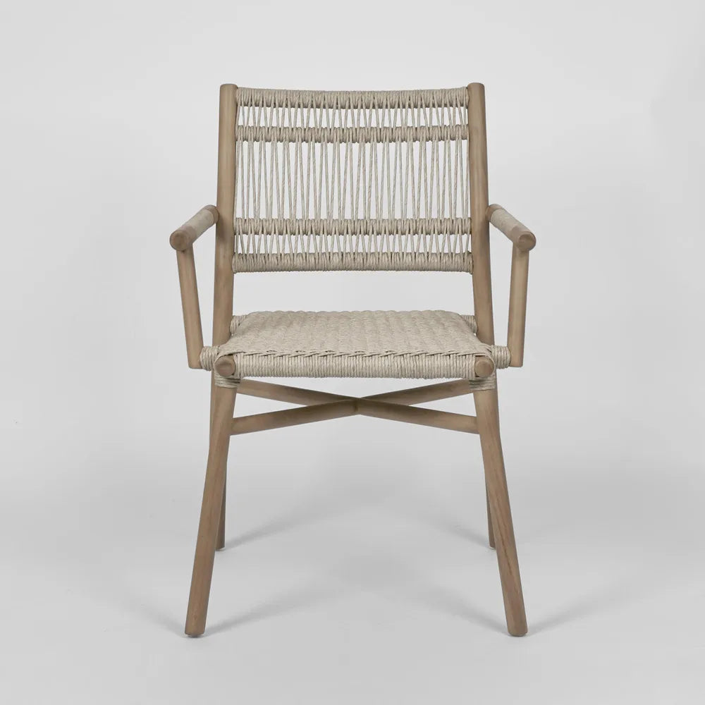 Wategos Teak Indoor/Outdoor Dining Armchair - Natural