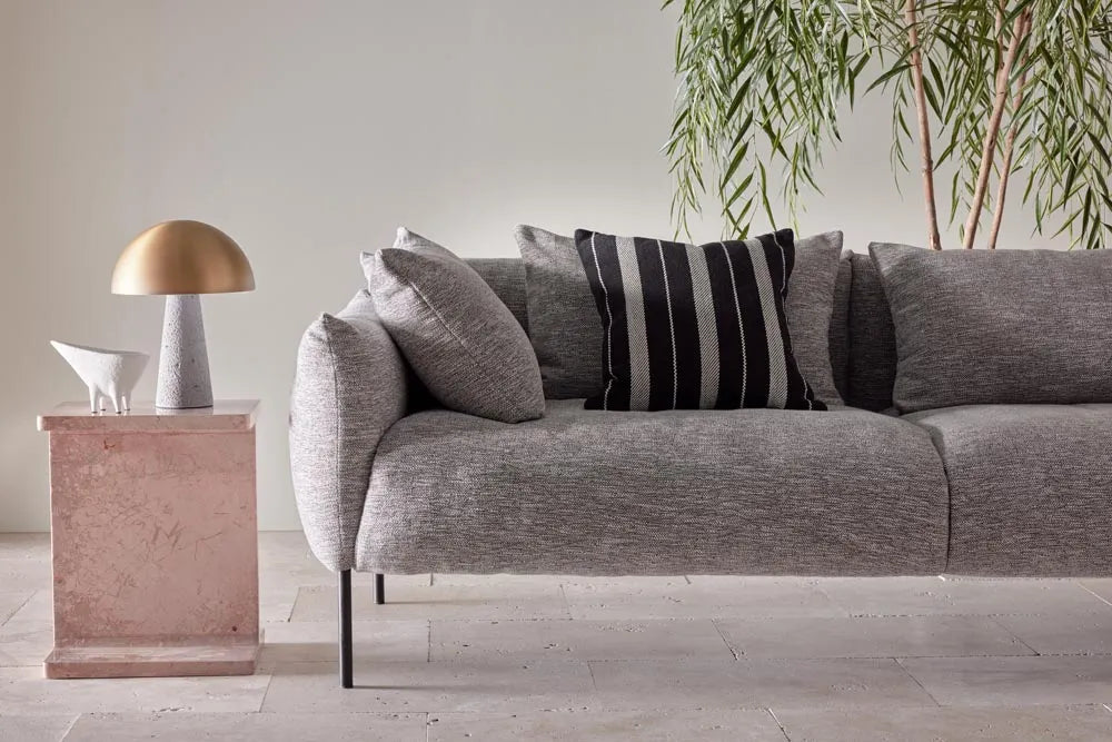 Iza I Beam Side Table - Pink