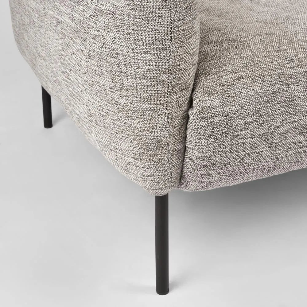 Giano Armchair - Grey Fleck