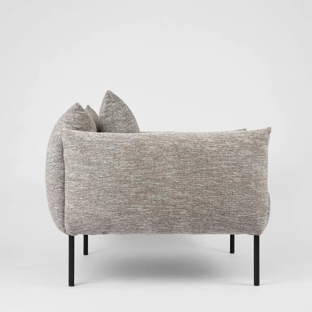Giano Armchair - Grey Fleck