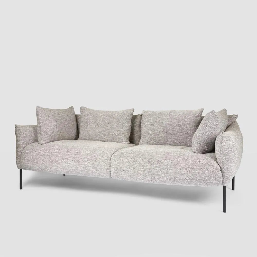 Giano 3 Seater Sofa - Grey Fleck