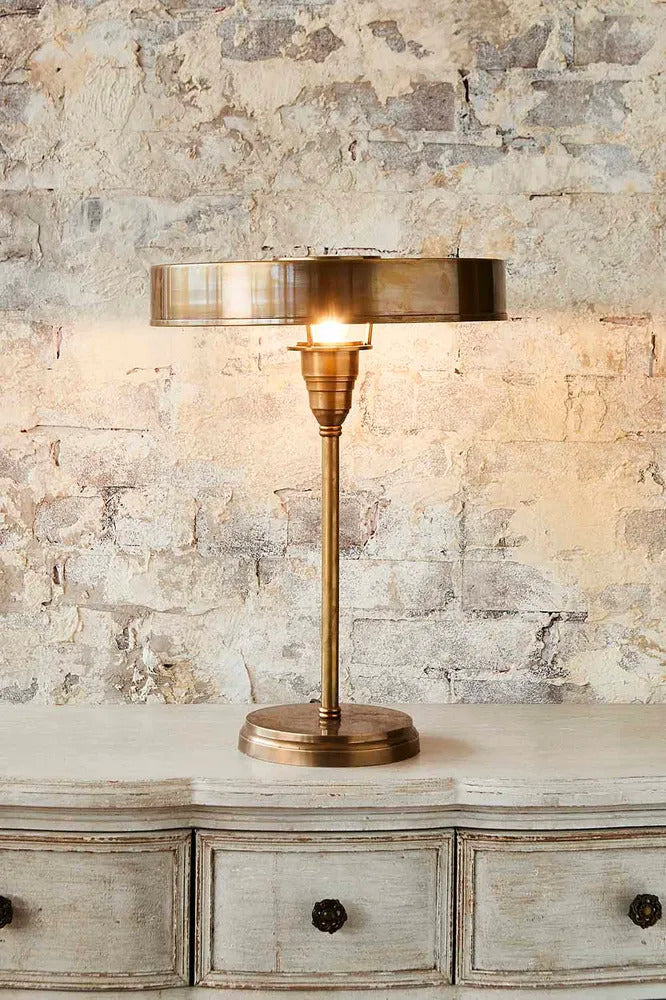 Bankstown Table Lamp - Large - Antique Brass