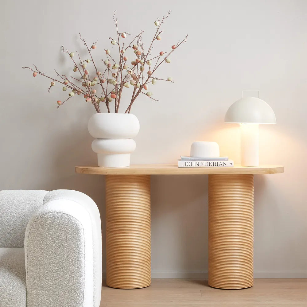 Letitia Console Table - Natrual