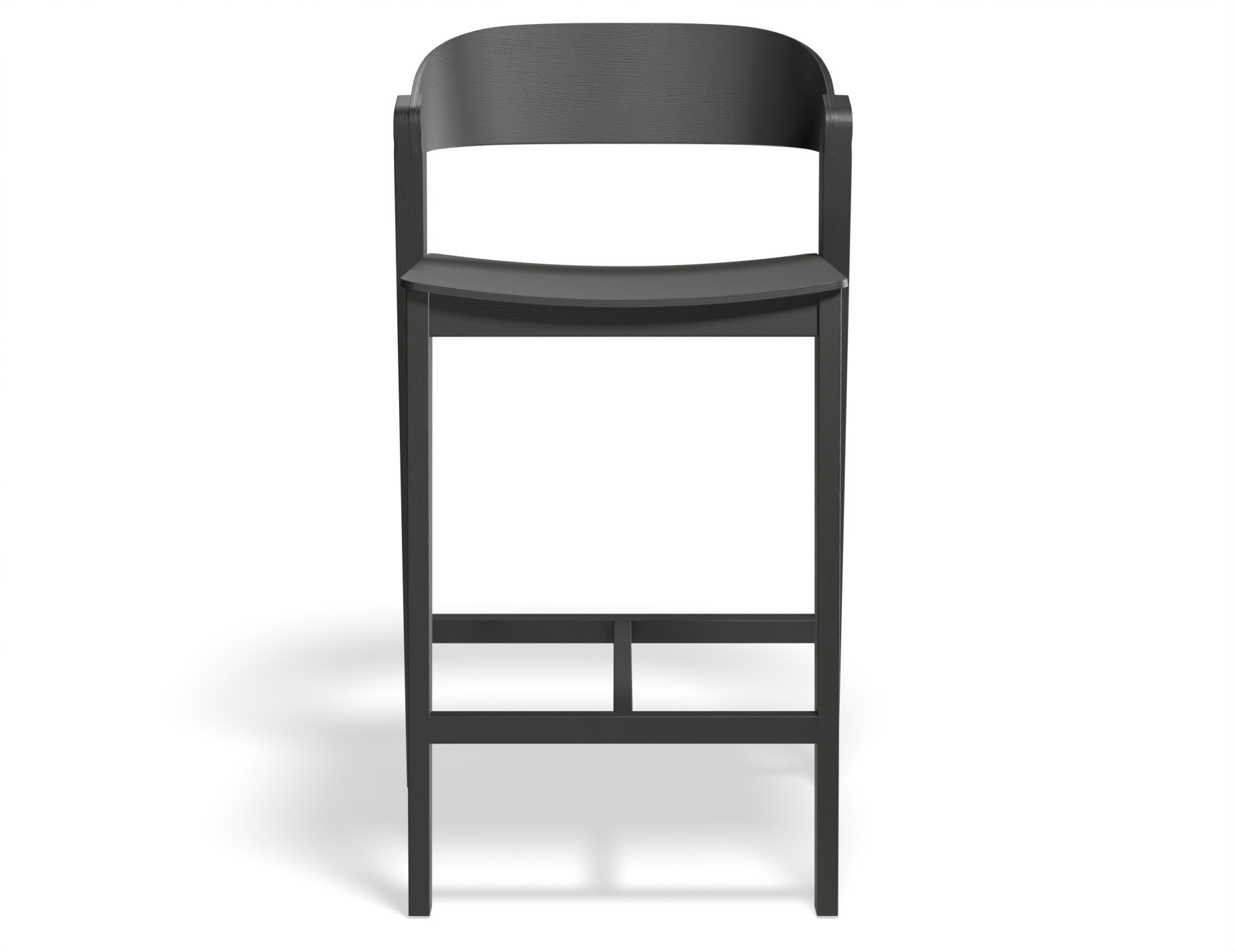 Grayson Bar Stool - Black Ash