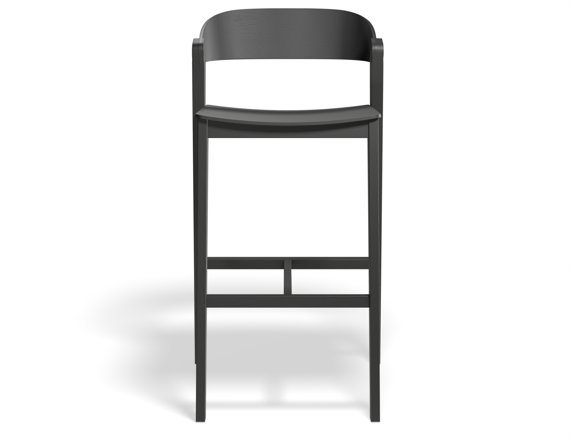 Grayson Bar Stool - Black Ash