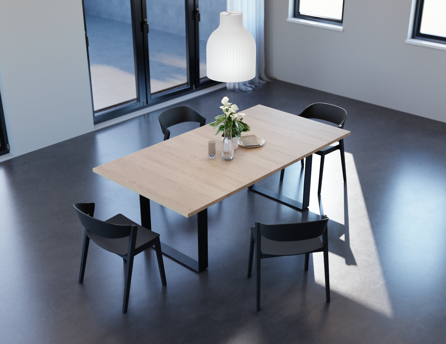 Grayson Dining Chair - Black Ash