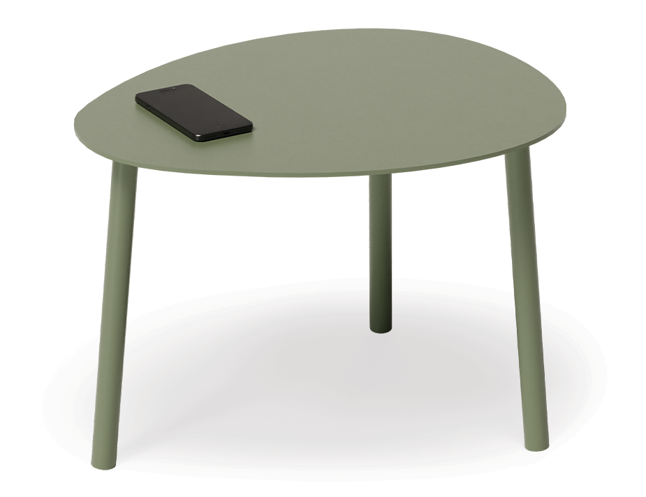 Cetara Outdoor Side Table - Eucalyptus Green