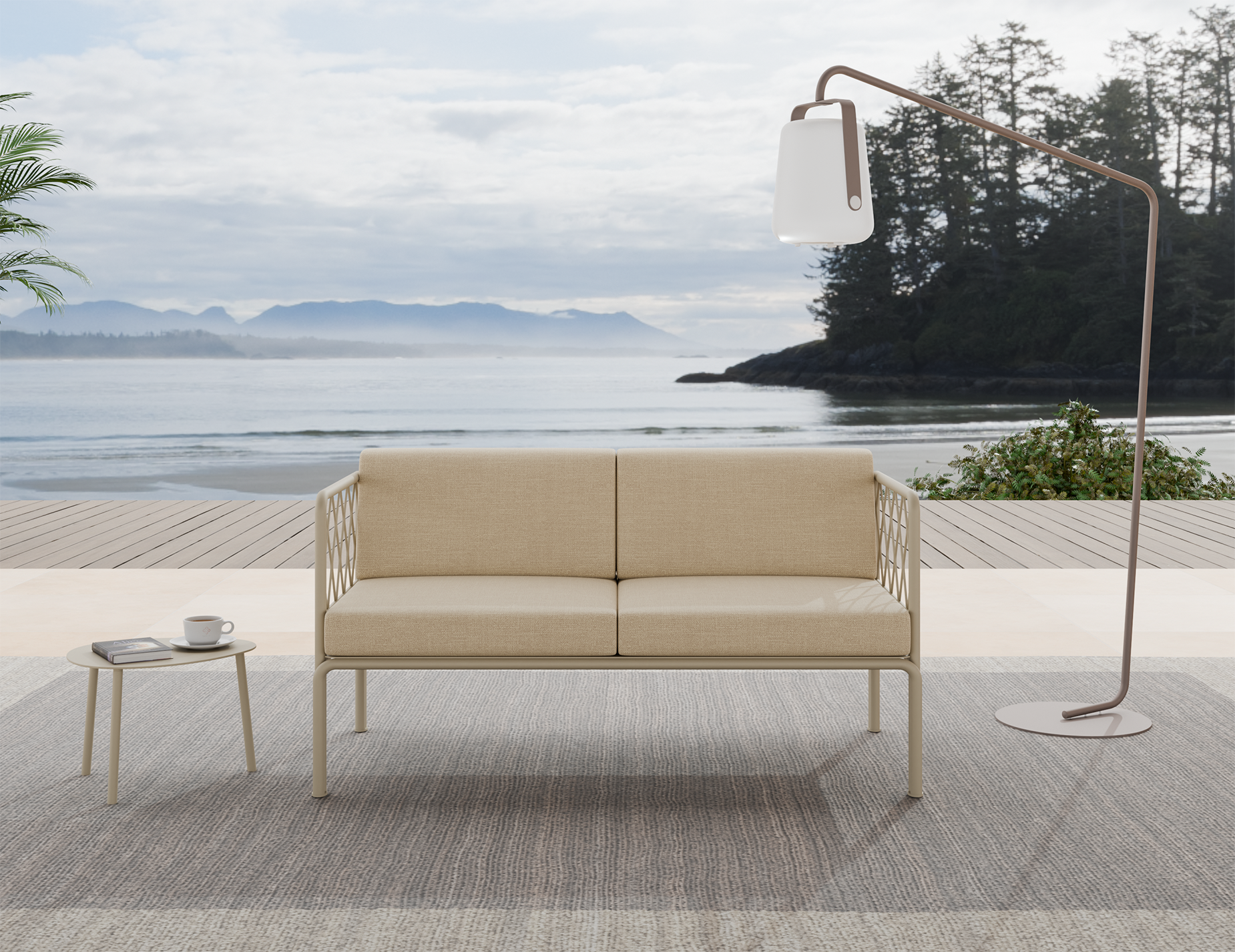 Cetara Outdoor Side Table